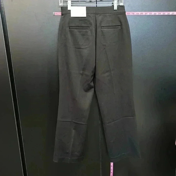 Christopher &  Banks Classic fit trouser leg pants, 2 front slash pockets - Picture 3 of 10